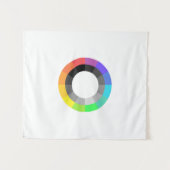 MOGAI Pride Tapestry Wandteppich (Vorderseite (Horizontal))