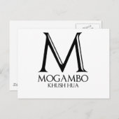 Mogambo Postkarte (Vorne/Hinten)