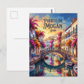 Mogán (Klein-Venedig) Spanien Postkarte (Vorne/Hinten)