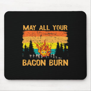 Möge all Ihr Speck beim Grillen von Steak und Koch Mousepad