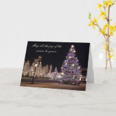 Möge alle der Freude der Saison deine sein Karte (Gelbe Blume)