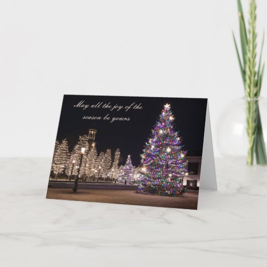 Möge alle der Freude der Saison deine sein Karte (Vorderseite)