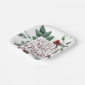 Möge alles Merry & Bright sein Pappteller (Gewinkelt)