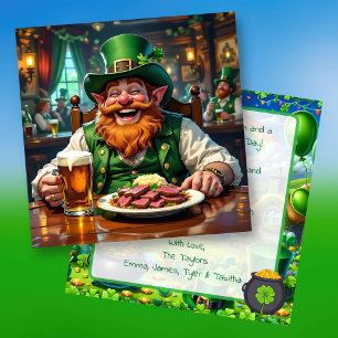 Möge das Glück der Iren bei dir sein! St Pattys Karte