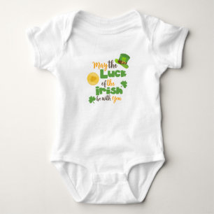 Möge das Glück der Iren mit dir sein St. Patrick Baby Strampler