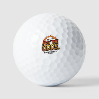 Möge das Glück. – Minimale Inspirierende Typografi Golfball