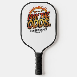 Möge das Glück. – Minimale Inspirierende Typografi Pickleball Schläger