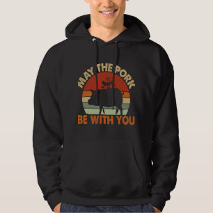 Möge das Schwein bei dir sein Ham Bacon Swine Funn Hoodie