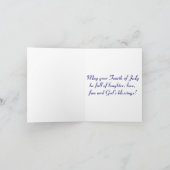 Möge dein Amerikanische Unabhängigkeitstag... Karte (Innenseite)