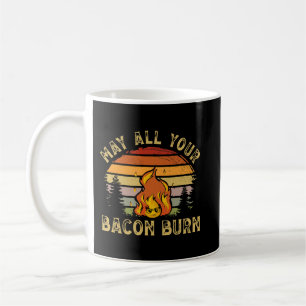 Möge dein Bacon die Steak Cooking Biene brennen Kaffeetasse