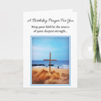 Möge dein Glaube ... religiöser Geburtstag.