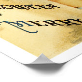 Möge dein Halloween fröhlich sein Poster (Ecke)