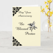 Möge dein Jubiläum gesegnet werden Karte (Gelbe Blume)