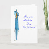 Möge dein Muttertag gesegnet sein. Karte (Vorderseite)