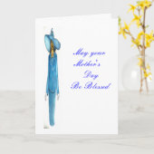 Möge dein Muttertag gesegnet sein. Karte (Gelbe Blume)