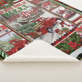 Möge dein Tag fröhlich und hell sein Sherpadecke (3/4)