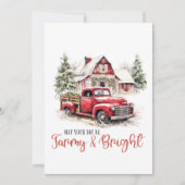 Möge dein Tag heiraten und hell sein Einladung (Vorderseite)