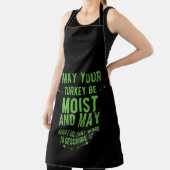 Möge dein Truthahn feuchter Erntedank-Truthahn sei Schürze (InSitu)