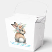 Möge deine Freude so lange sein wie ein Kaninchen  Geschenkschachtel (Vorderseite)