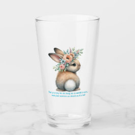 Möge deine Freude so lange sein, wie ein Kaninchen Glas