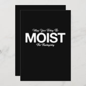 Möge deine Türkei diesen Erntedank feucht sein Save The Date (Vorne/Hinten)