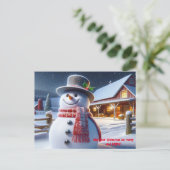 Möge deine Weihnachten fröhlich und hell sein! (Stehend Vorderseite)