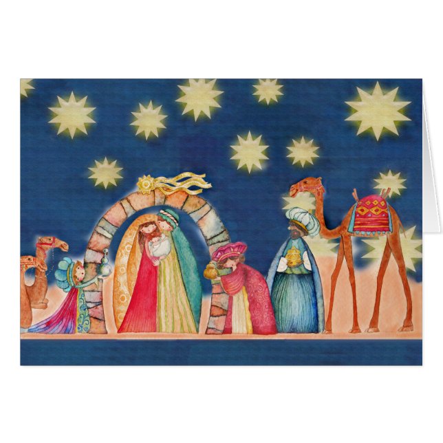 Möge deine Weihnachten magisch sein (Vorderseite (Horizontal))