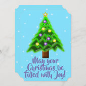 Möge deine Weihnachten mit Freude gefüllt sein! (Vorne/Hinten)