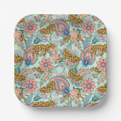 Möge der Dschungel bei dir sein Pappteller (Vorderseite)