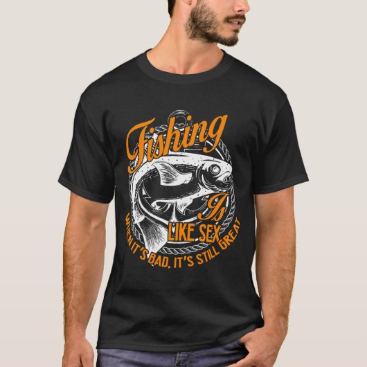 Möge der Fisch mit dir sein T-Shirt (Vorderseite)