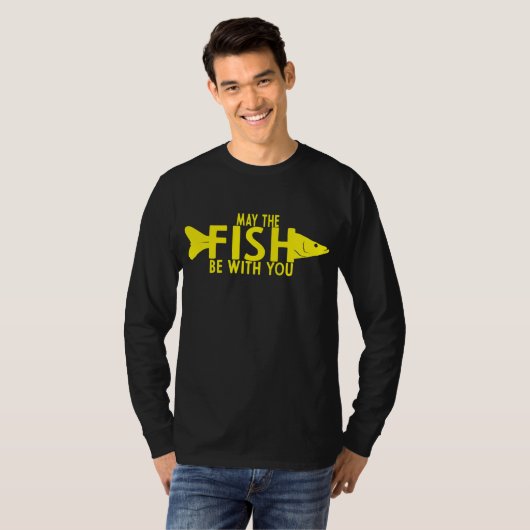 Möge der FISH bei dir sein  T-Shirt (Vorne ganz)