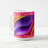 Möge der Frappuccino bei Ihnen sein Tasse (Vorderseite Links)