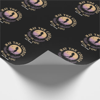 Möge der Golfplatz mit dem Golfplatz sein Geschenkpapier