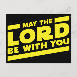 Möge der Herr bei dir sein Postkarte