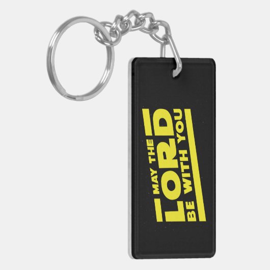 Möge der Herr bei dir sein Schlüsselanhänger (Vorderseite links)