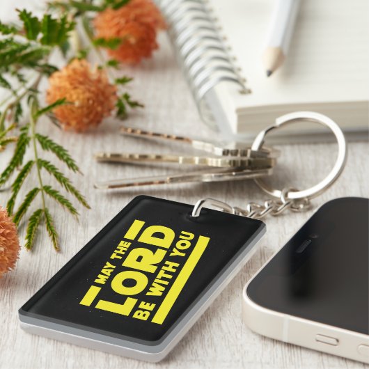 Möge der Herr bei dir sein Schlüsselanhänger (Vorderseite rechts)