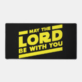 Möge der Herr bei dir sein Schreibtischunterlage (Vorderseite)