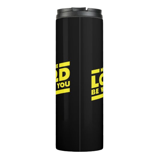 Möge der Herr bei dir sein Thermosbecher (Rückseite)