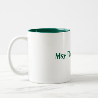 Möge der Herr die Fruchtbarkeit öffnen schwanger r Zweifarbige Tasse