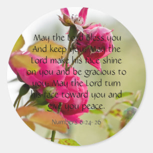 Möge der Herr dir den Sticker segnen