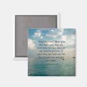 Möge der Herr euch segnen Magnet (Vorderseite/Rückseite)