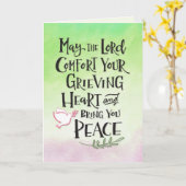 Möge der Herr Ihre Herzkarte befriedigen Karte (Gelbe Blume)