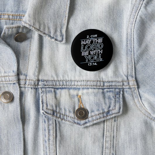 Möge der Herr mit dir sein Button (Beispiel)