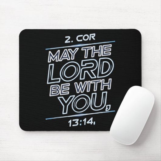 Möge der Herr mit dir sein Mousepad (Mit Mouse)