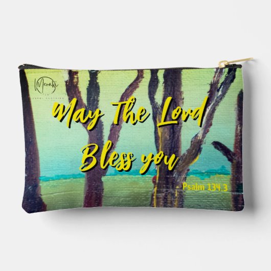 Möge der Herr segnen Sie schneiden Nähtasche druck Zubehörtasche (Rückseite)