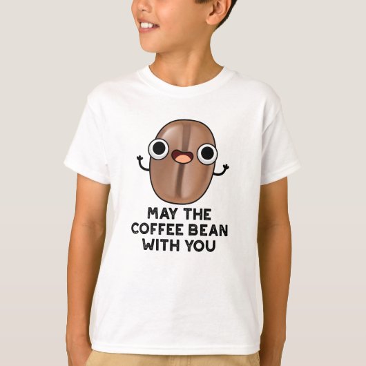 Möge der Kaffee mit dir Pub trinken T-Shirt (Vorderseite)