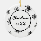 Möge der Kurs bei Ihnen sein, Disk Golf Keramik Ornament (Hinten)