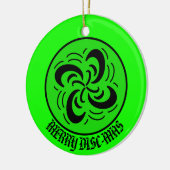 Möge der Kurs bei Ihnen sein, Merry Disk-Mas Keramik Ornament (Links)