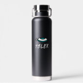 Möge der Kurs mit dir sein Disc Golf Trinkflasche (Rückseite)