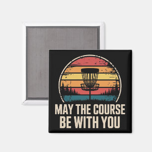Möge der Kurs mit dir sein Golf Golfer Geschenk Magnet
